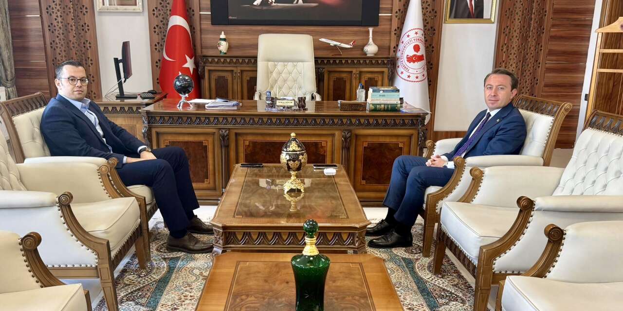 Hakkâri 2. İdare Mahkemesi Başkanı Bayram’dan Kaymakam Hülür’e Zzyaret