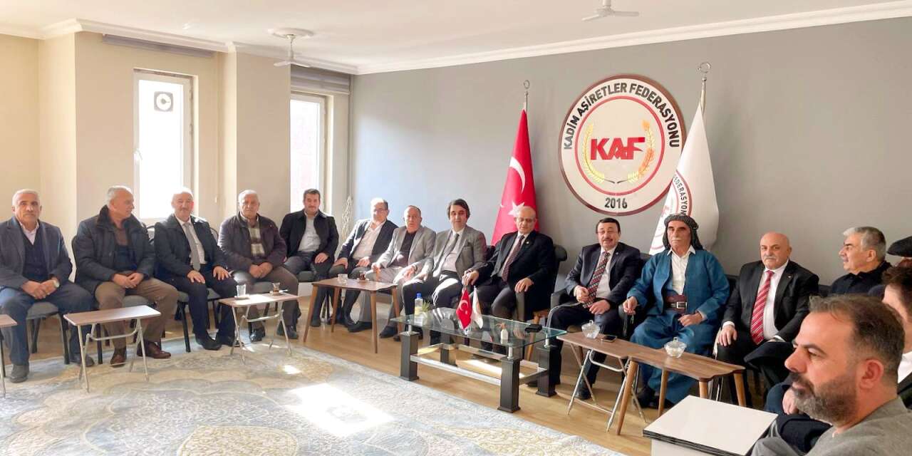 Kadim Aşiretler Federasyonu’ndan çerçeve yasaya destek