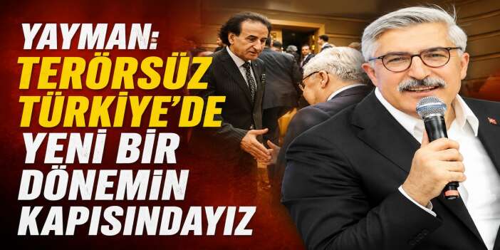 Yayman: AK Parti’nin Rakibi AK Parti’dir