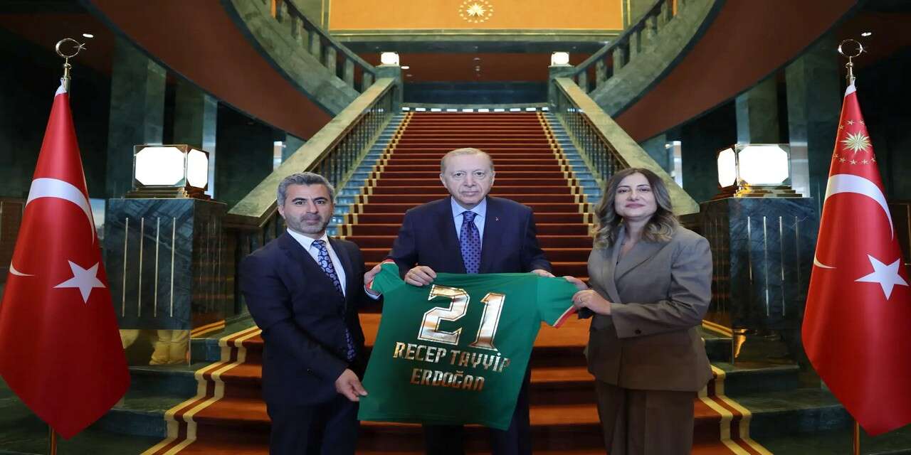 Amedspor yönetimi, Erdoğan ile bir araya geldi