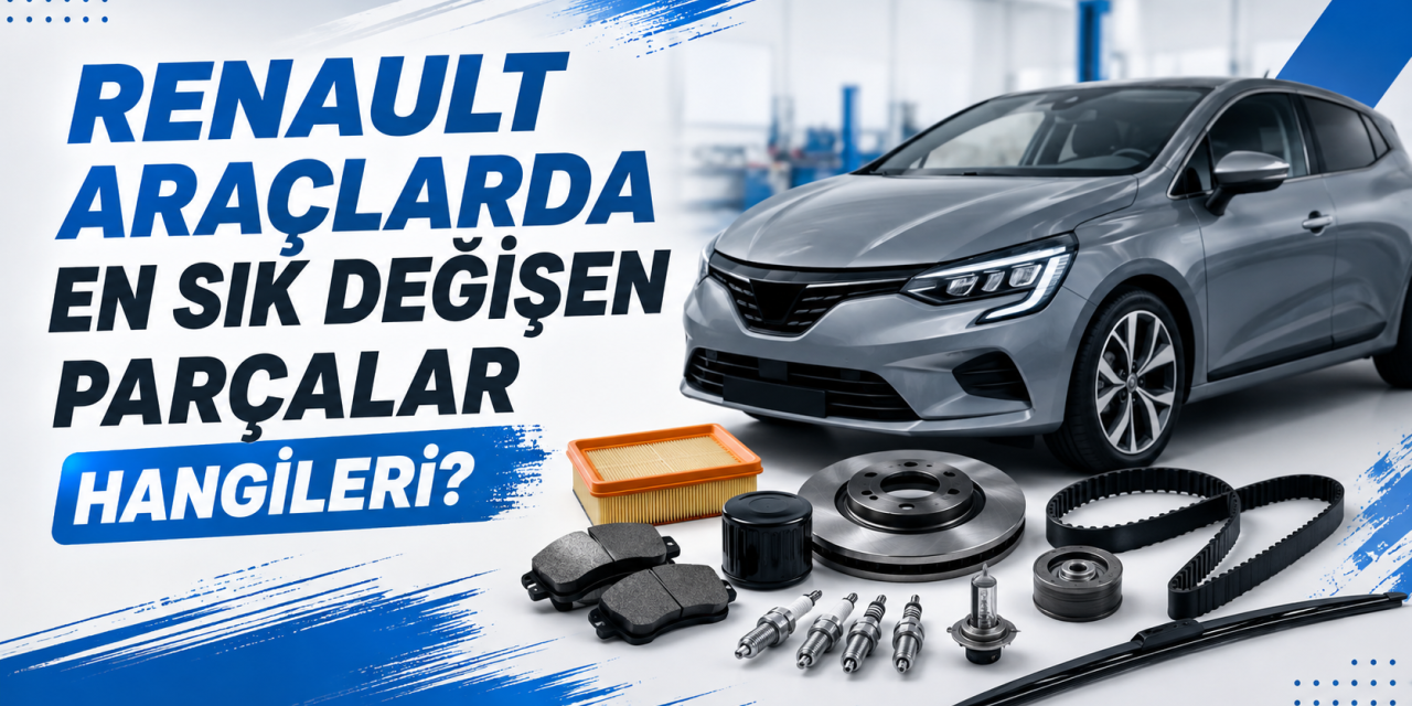 Renault Araçlarda En Sık Değişen Parçalar Hangileri?