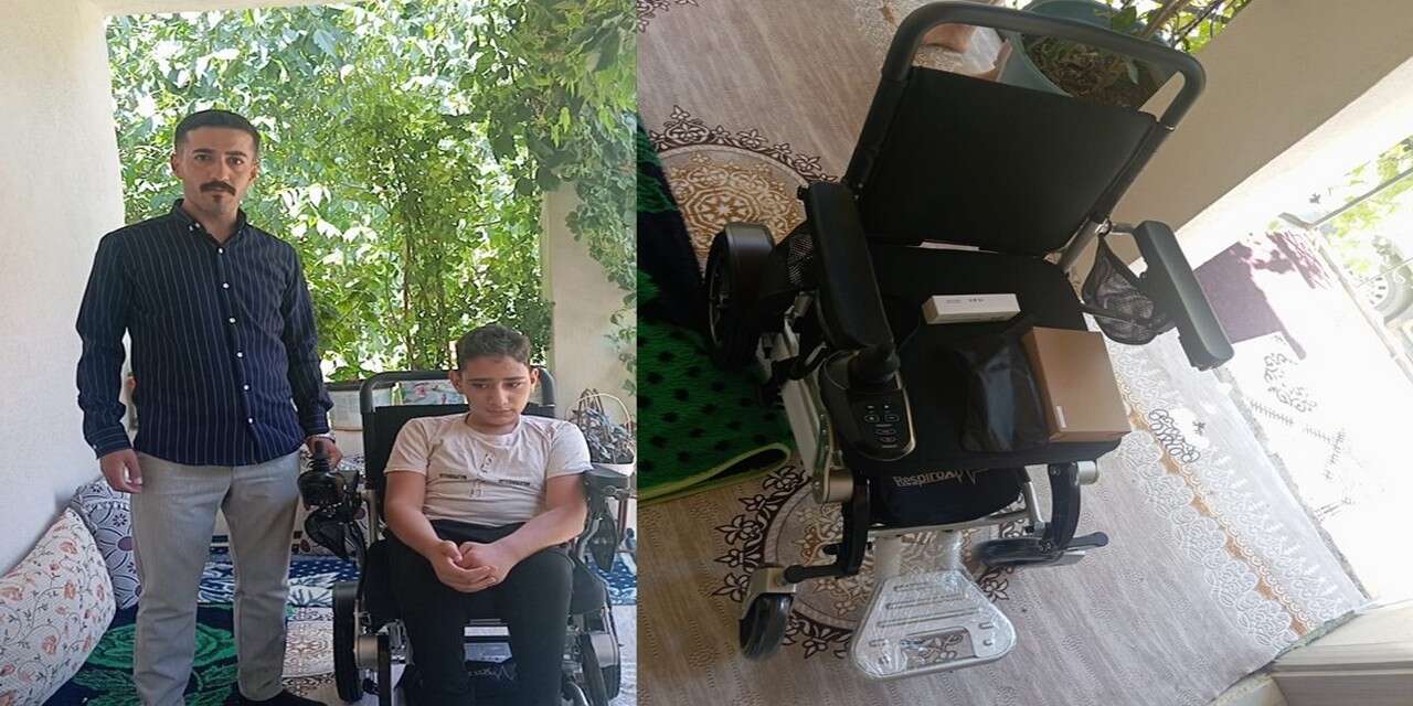 Umut’a Akülü sandalye desteği