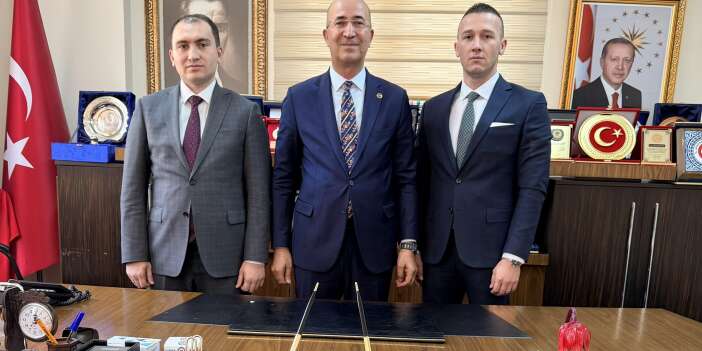 Adli makamlardan Başkan Büyüksu’ya nezaket ziyareti