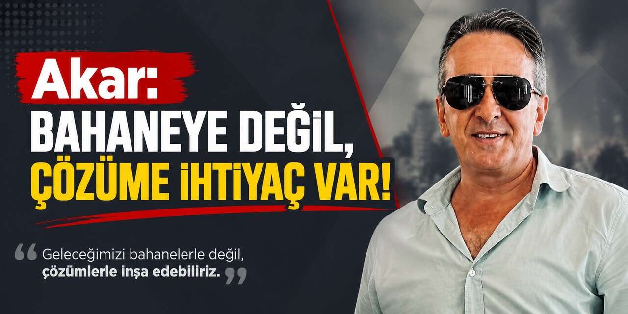 Bahaneye değil, çözüme ihtiyaç var!