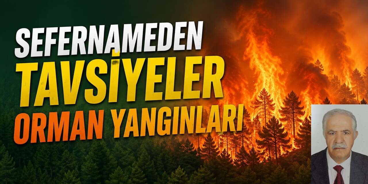 Sefernameden tavsiyeler orman yangınları