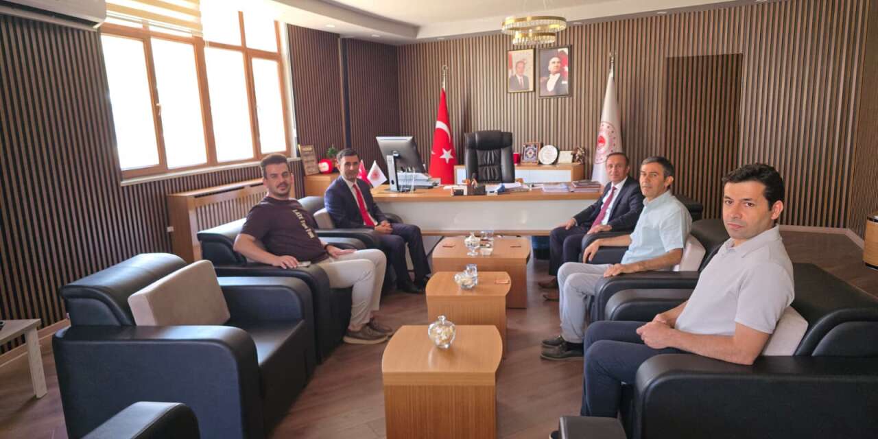 Vali Yardımcısı Murat Güneş’ten Kurum Müdürü Cengiz Adıgüzel’e Ziyaret