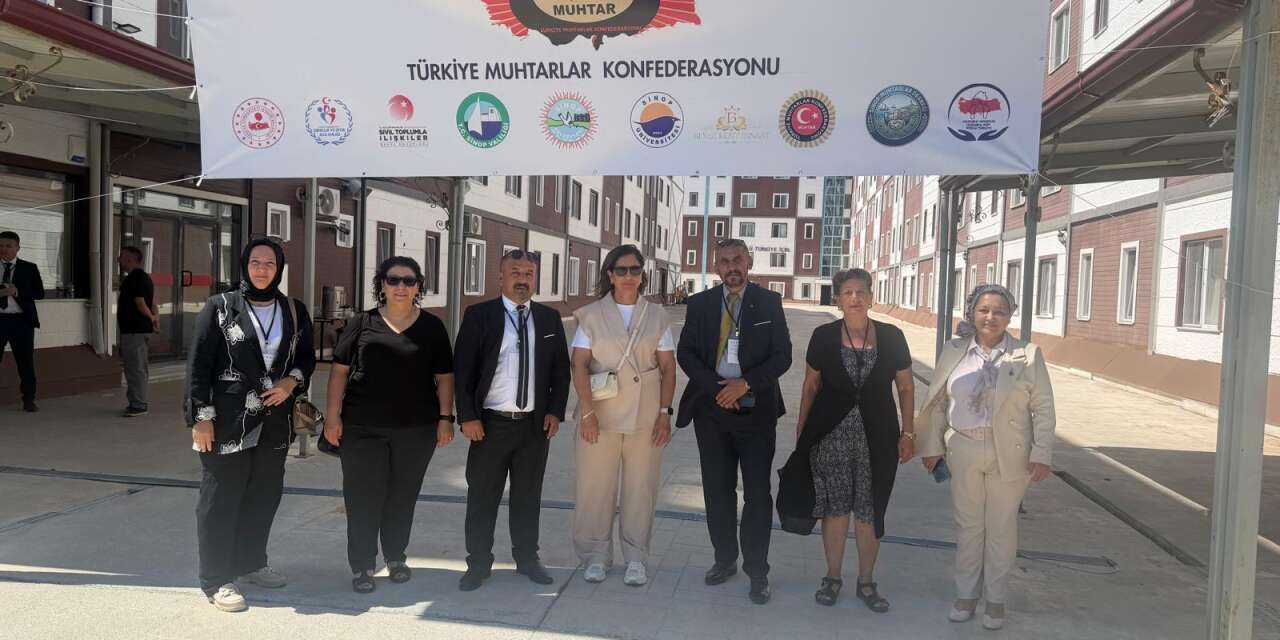 Hakkâri muhtarları Sinop’ta bir araya geldi