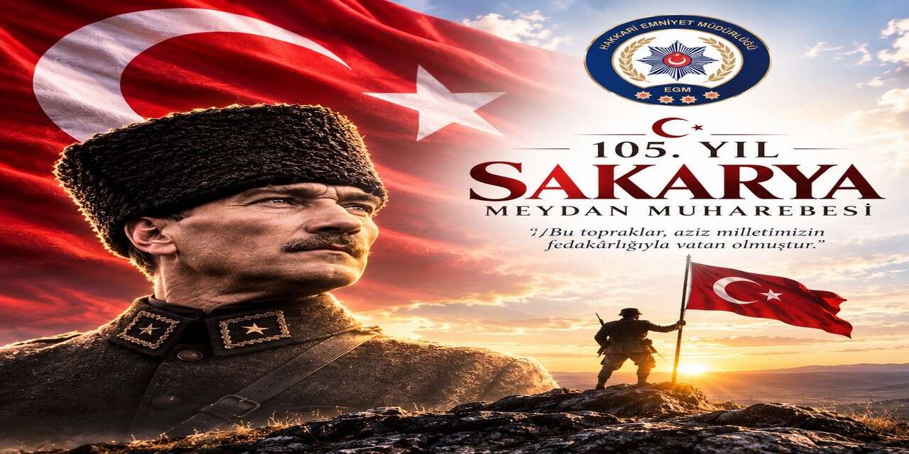 Hakkâri Emniyeti’nden 105. yıl mesajı