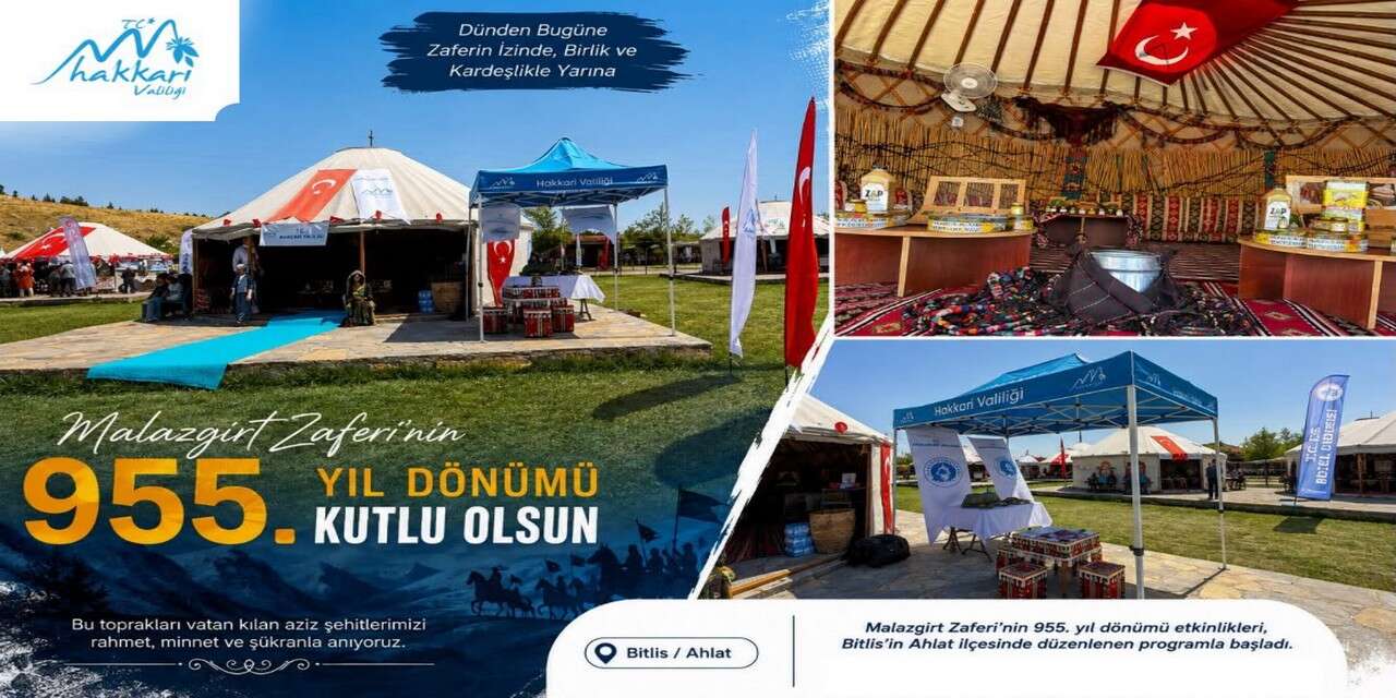 Hakkâri’den Ahlat’a kültür köprüsü