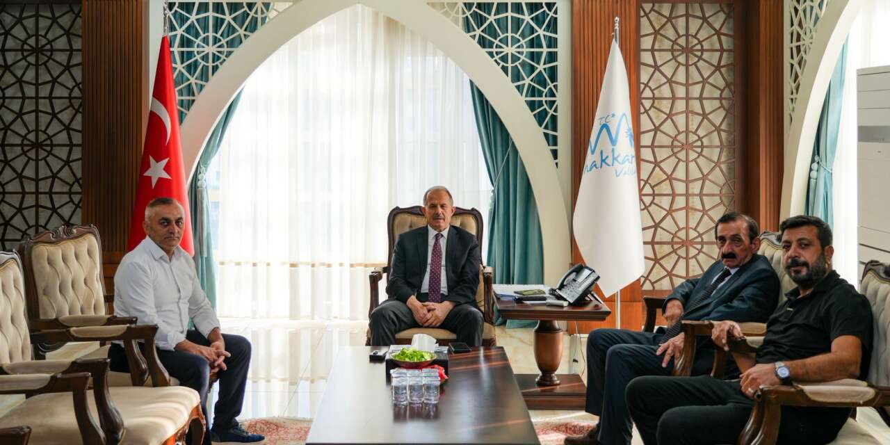 Vali Taşyapan’tan Gülyazı heyetine kabul