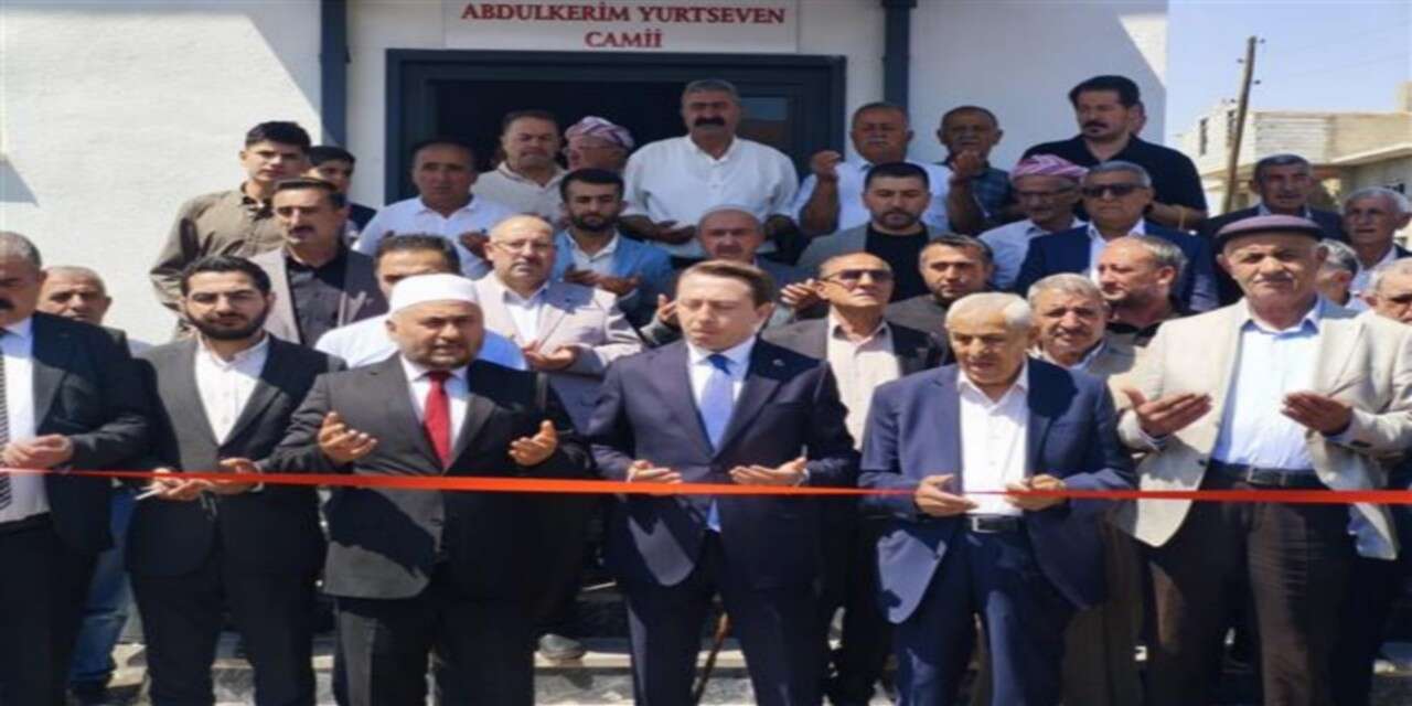 Abdulkerim Yurtseven Camii Dualarla açıldı