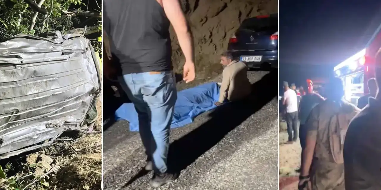 Bingöl'de feci kaza: 4 ölü, 5 ağır yaralı