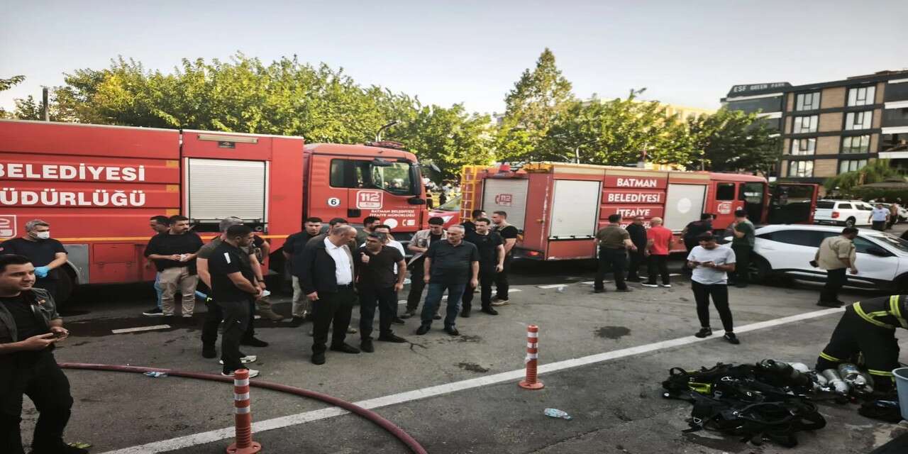 Batman’da Spor Salonunda Yangın: 2 ölü, 10 yaralı