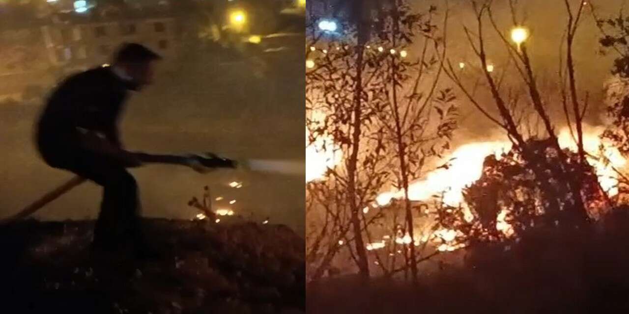 İtfaiye ekipleri büyük tehlikeyi önledi