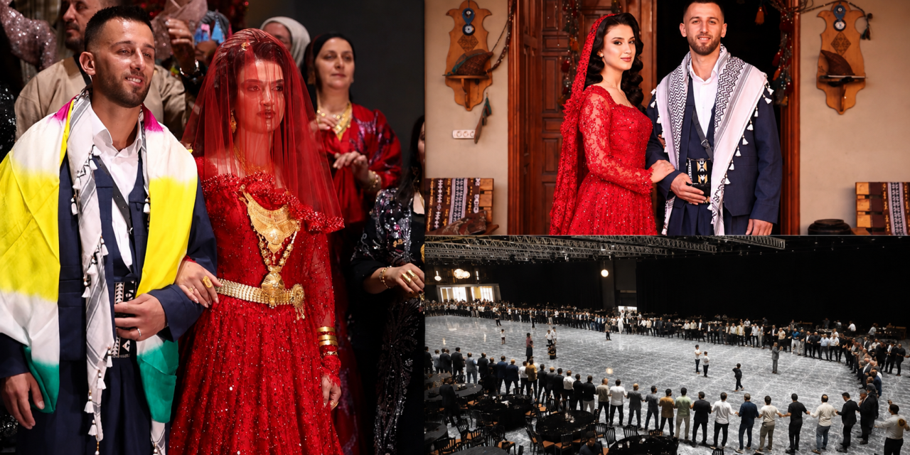 Derya Garip ile Aşir Kurt, görkemli düğün töreniyle dünyaevine girdi