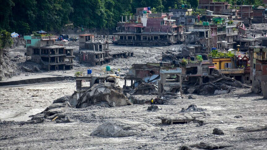 Nepal'deki selde can kaybı 1114'e çıktı