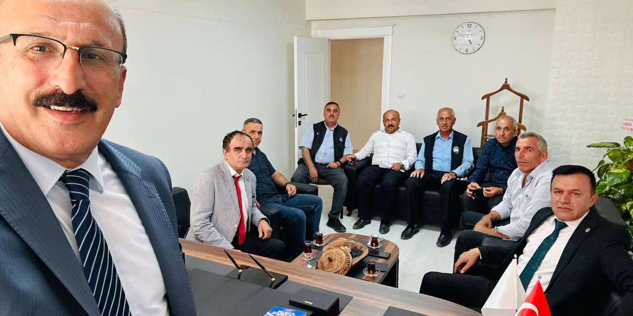 Hakkari Şoförler Odası’ndan Zabıta Müdürlüğüne ziyaret