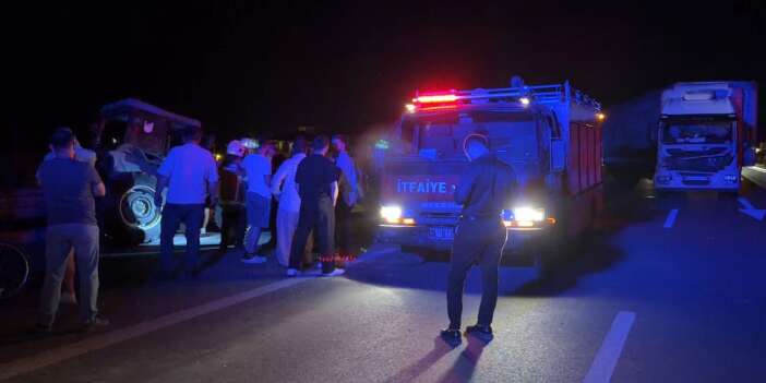 Bursa İznik’te feci kaza: 1 ölü
