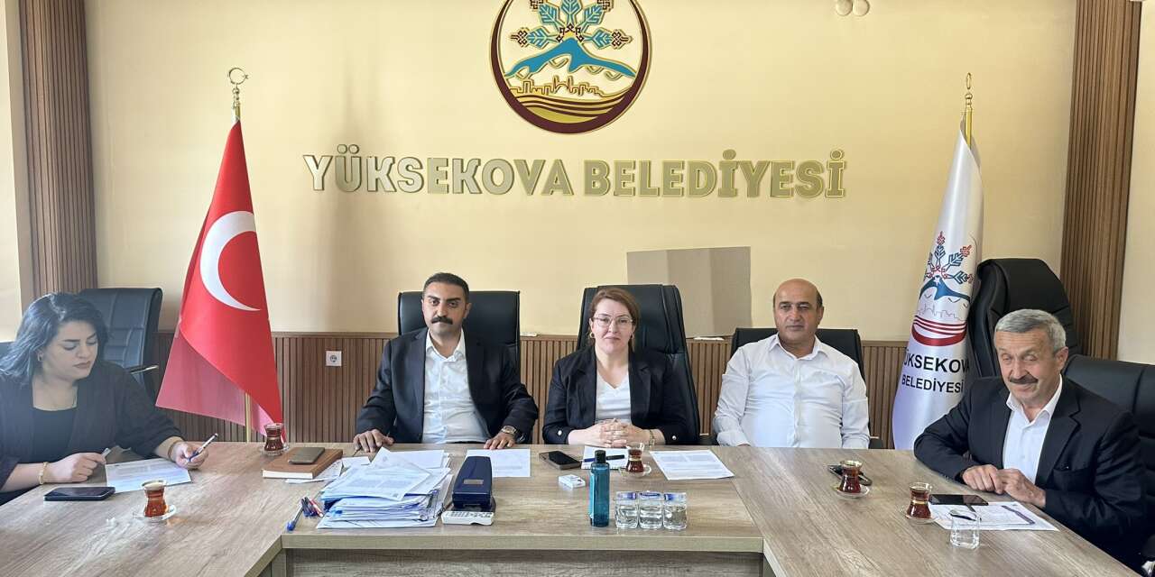 Yüksekova'da Eylül ayı meclis toplantısı yapıldı