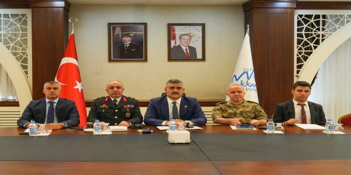 81 ilin katılımıyla yurt güvenliği toplantısı gerçekleştirildi