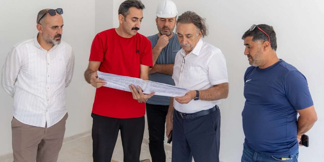 Çölemerik MYO'nun yeni binası yükseliyor
