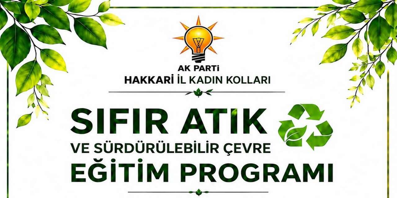 AK Kadınlardan “Sıfır Atık” eğitimi