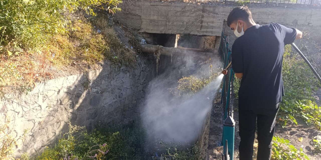 Hakkari’de haşerelere karşı etkin mücadele
