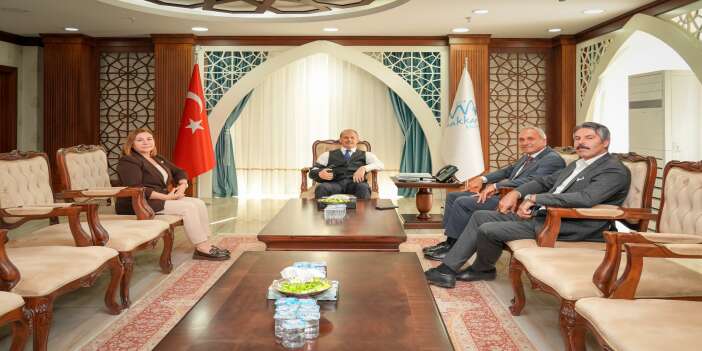 YENİ Parti heyetinden Vali Taşyapan'a ziyaret