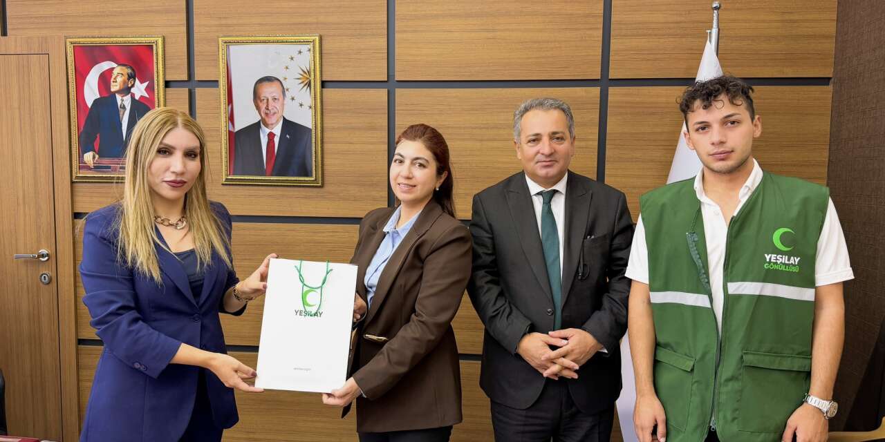 Yeşilay Hakkâri Şubesi’nden Bilgiç’e ziyaret
