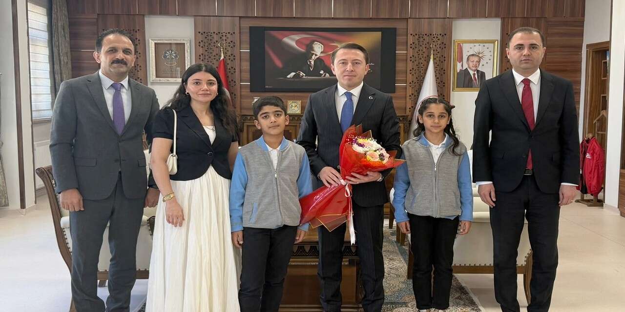 İlköğretim Haftası’nda Kaymakam Hülür’e ziyaret