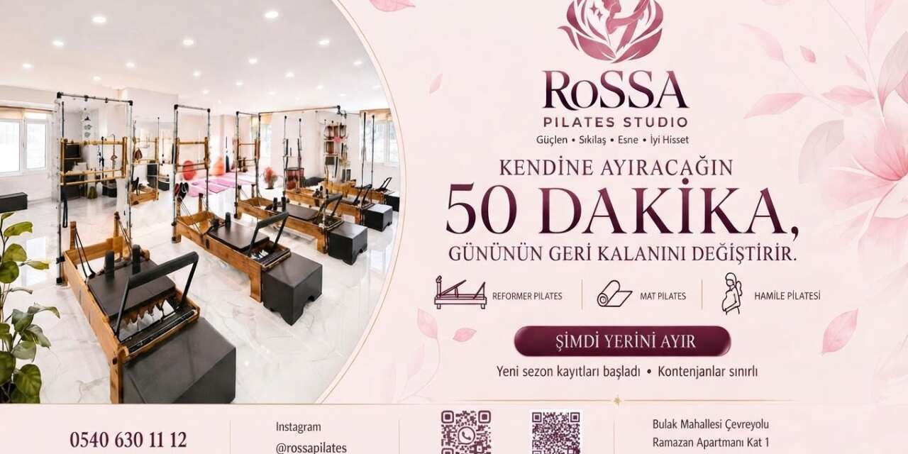 Hakkâri’de Pilatesin Yeni Sezonu Rossa’da başladı!