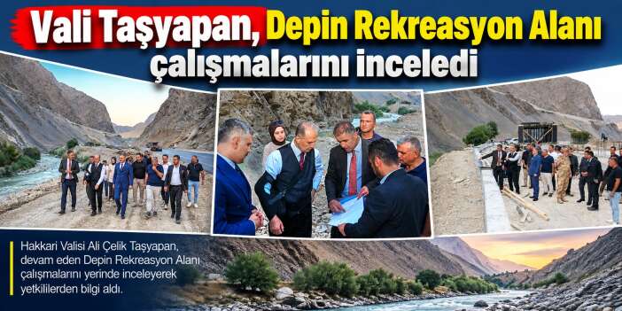 Depin Rekreasyon Alanı'nda çalışmalar sürüyor