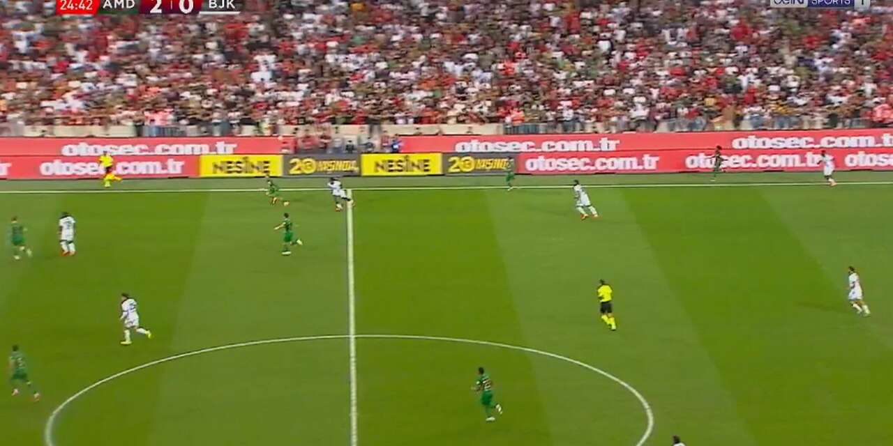 Amedspor, Beşiktaş karşısında 2-0 önde