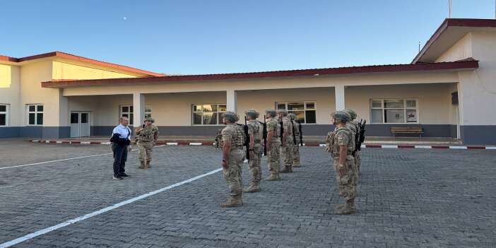 Vali Taşyapan'dan jandarma birliklerine ziyaret