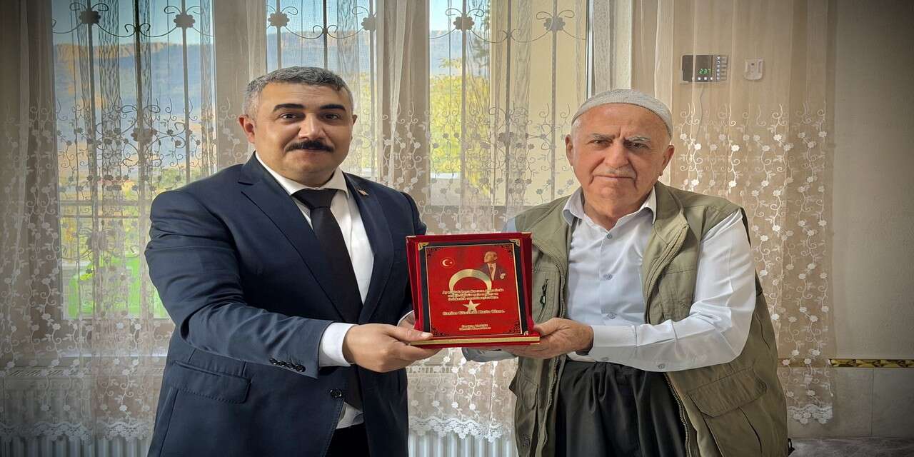 Derecik’te gazilere anlamlı ziyaret