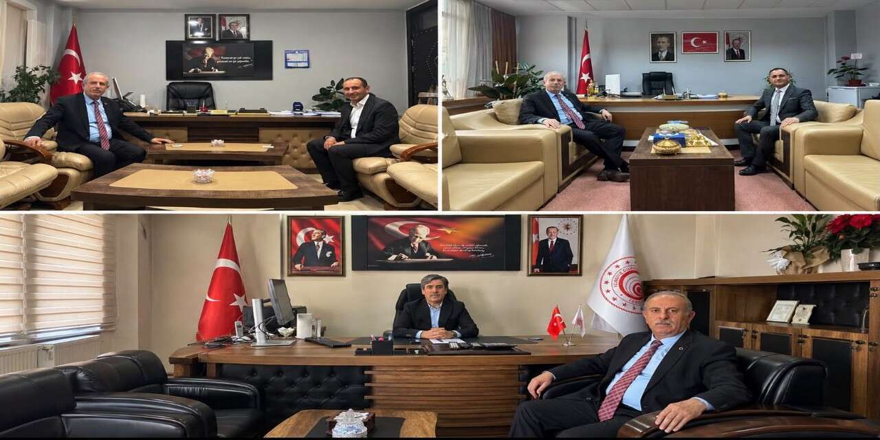 Başkan Keskin, yeni kamu görevine atananları ziyaret etti