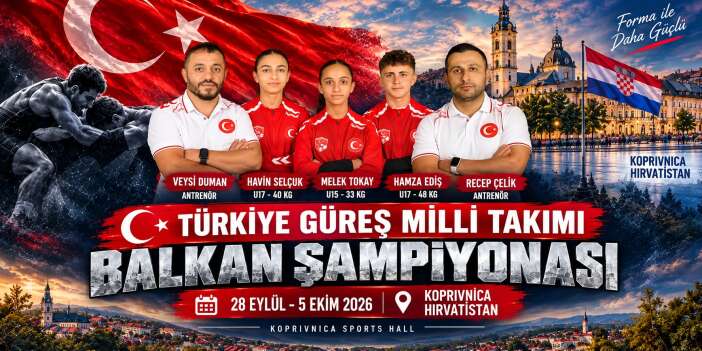Hakkari’nin 3 Güreşçisi Balkan Şampiyonası’nda