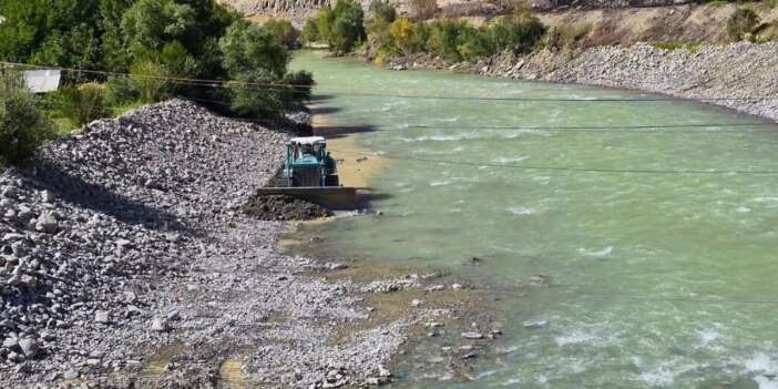 Hakkari’de Dere Islah Çalışması Tamamlandı