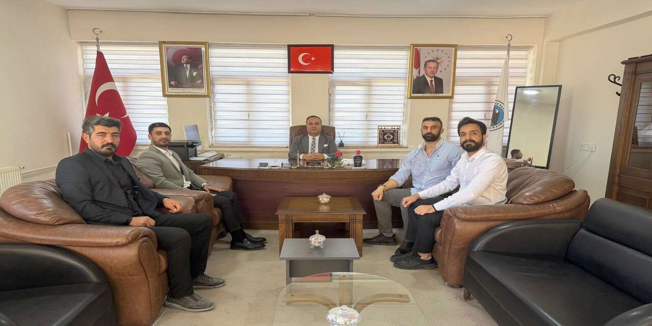 Büyükçiftlik Belediyesinde TÜGVA heyeti ağırlandı