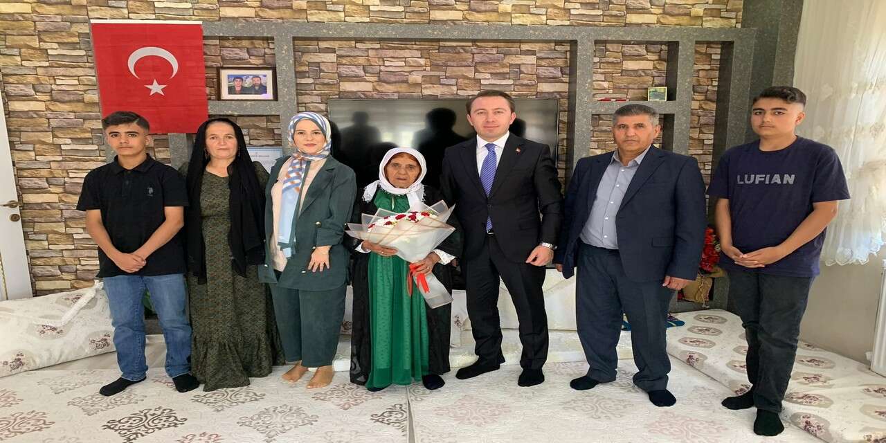 Kaymakam Hülür’den Şehit Ailesine vefa ziyareti