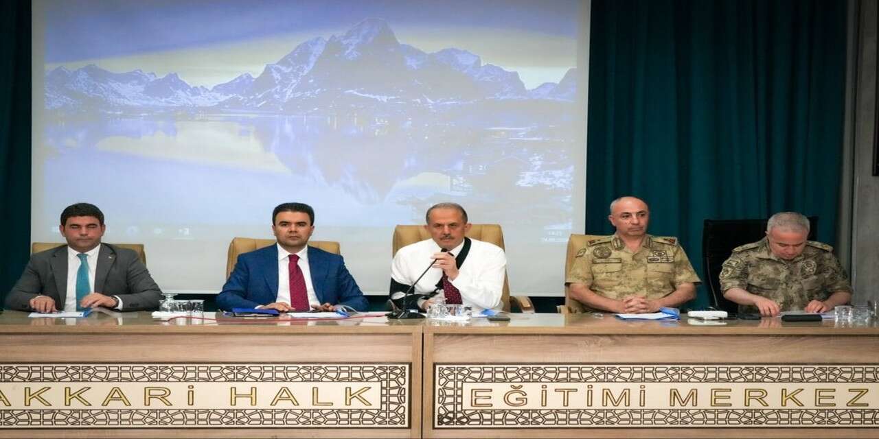 Hakkâri’de Okullarda Güvenlik tedbirleri masaya yatırıldı