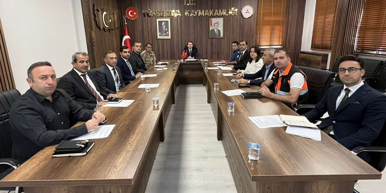 Yüksekova’da okul güvenliği masaya yatırıldı