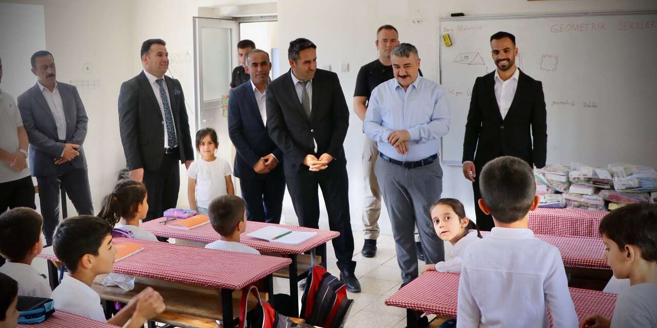 Kaymakam Yazıcı, Üçyan Mahallesi İlkokulu’nu ziyaret etti