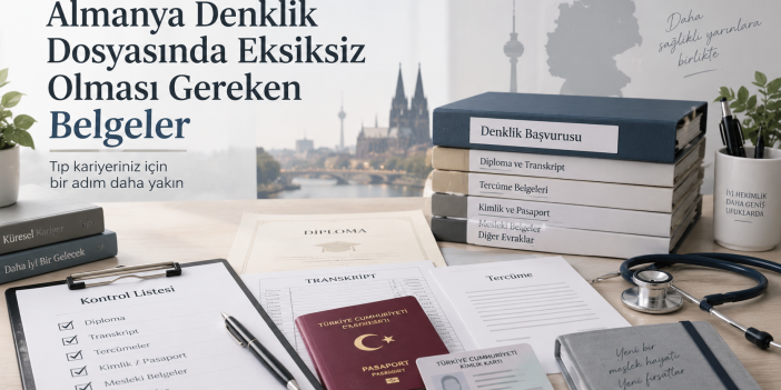 Almanya Denklik Dosyasında Eksiksiz Olması Gereken Belgeler