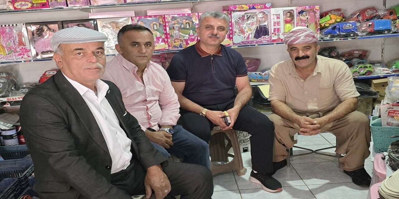 Çukurca’da AK Parti teşkilatı esnafın taleplerini dinledi
