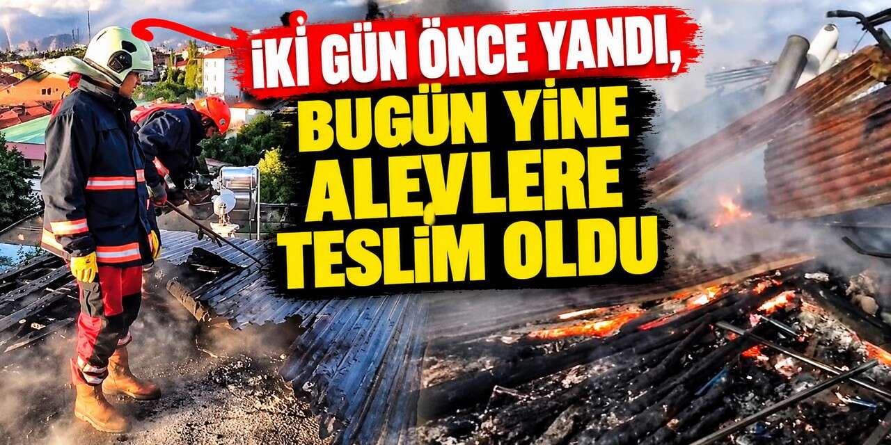 Yüksekova’da yangın kabusu: Aynı ev yeniden yandı