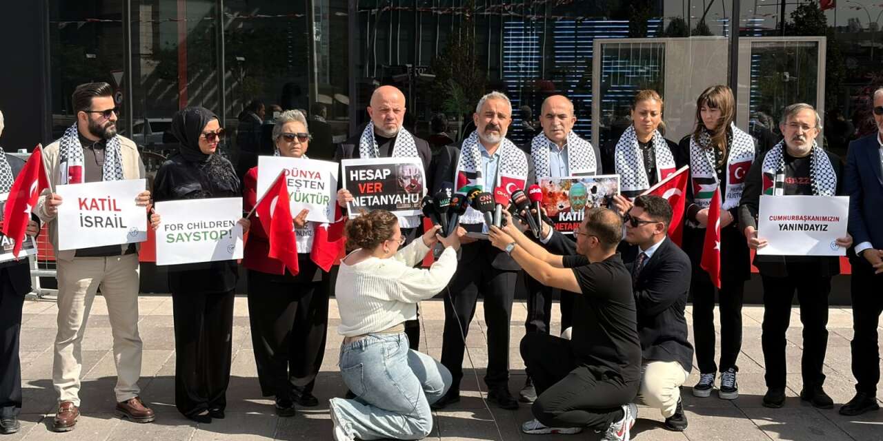 Türkiye Basın Federasyonu Katil Netanyahu’yu Kınadı