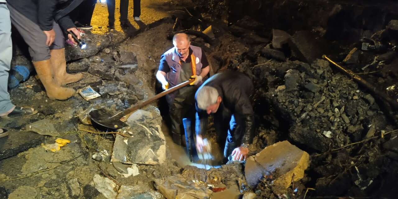 Hakkari’de Gece Yarısı Logar Mesaisi