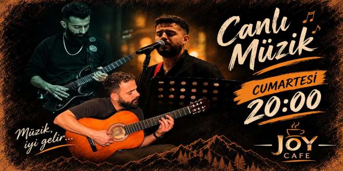 Hakkari Joy Cafe Cumartesi Akşamı Canlı Müzik Keyfi!