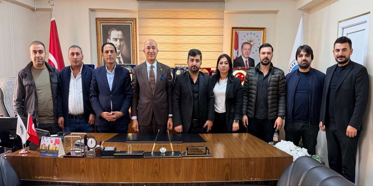 Yüksekova iş dünyasından Esendere Belediyesi’ne ziyaret